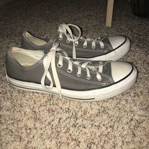 Gray Converse size 8